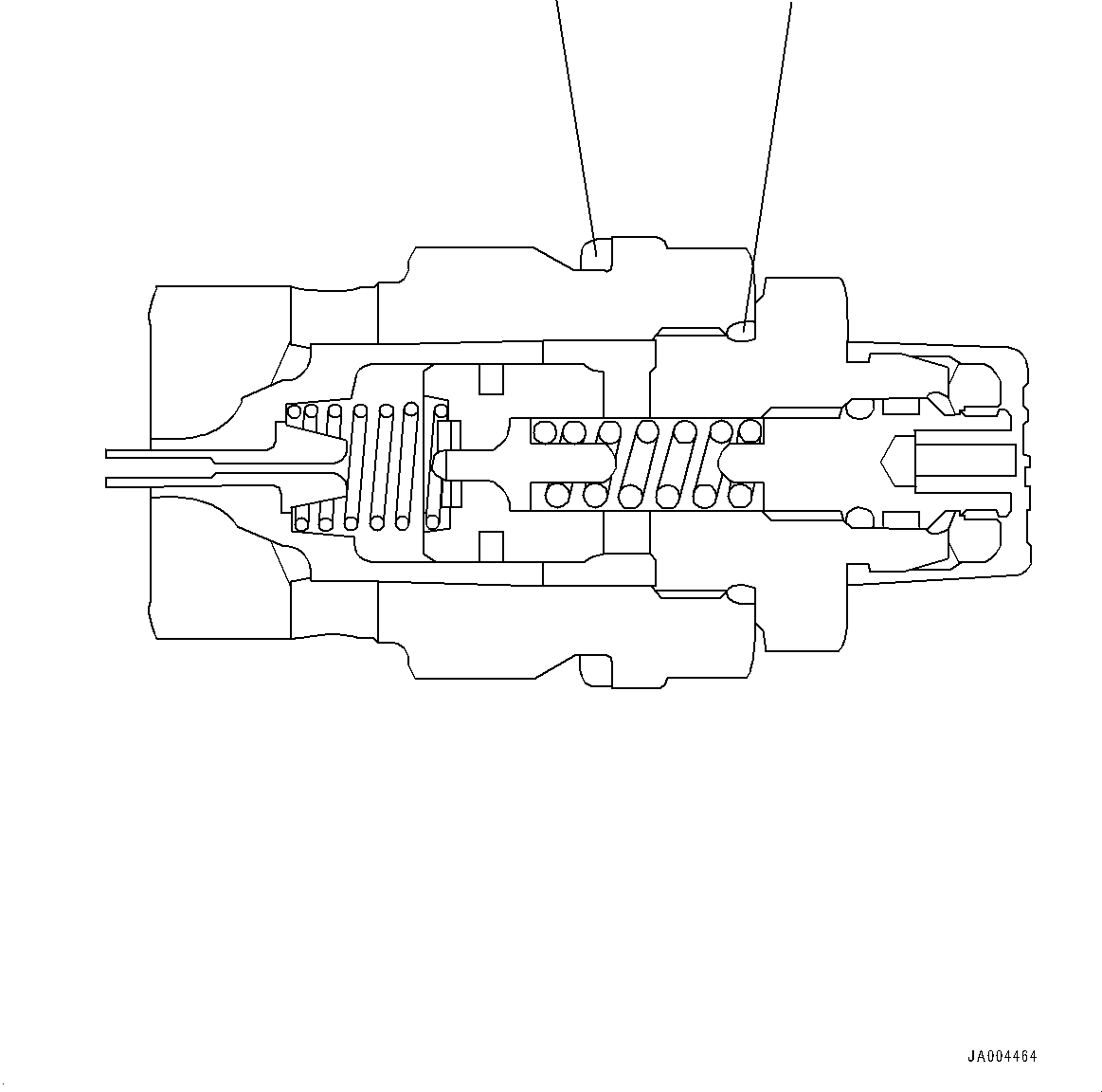 Wheel Loaders Komatsu / WA320PZ-6 S/N 70452-UP (For EU)(0000339c) / Hydrostatic Transmission (HST) Pump and Motor, Inner Parts, Pump (5/17) (#70457-)(F002006 : F2430-001005A)