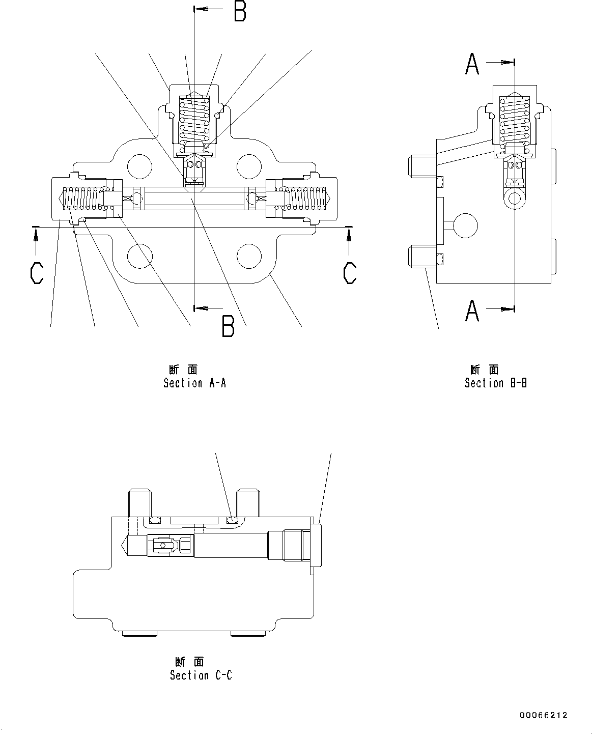 Wheel Loaders Komatsu / WA320PZ-6 S/N 70452-UP (For EU)(0000339c) / Hydrostatic Transmission (HST) Pump and Motor, Inner Parts, Motor 2 (4/7) (#70452-)(F002031 : F2430-001029)