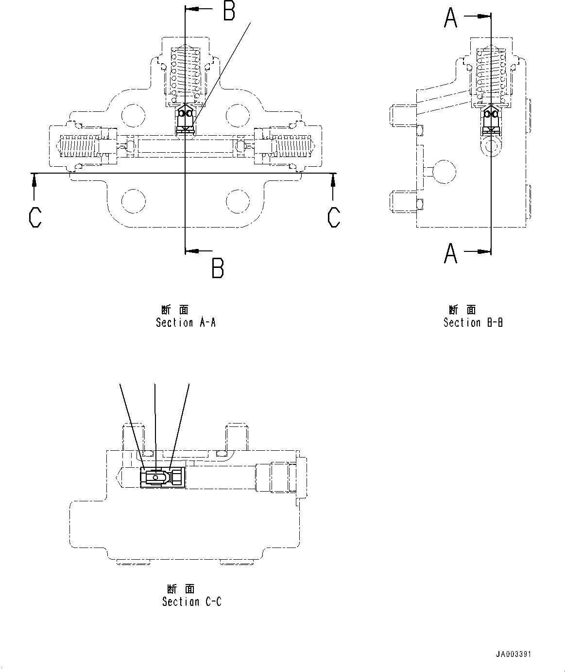 Wheel Loaders Komatsu / WA320PZ-6 S/N 70452-UP (For EU)(0000339c) / Hydrostatic Transmission (HST) Pump and Motor, Inner Parts, Motor 2 (5/7) (#70452-)(F002032 : F2430-001030)