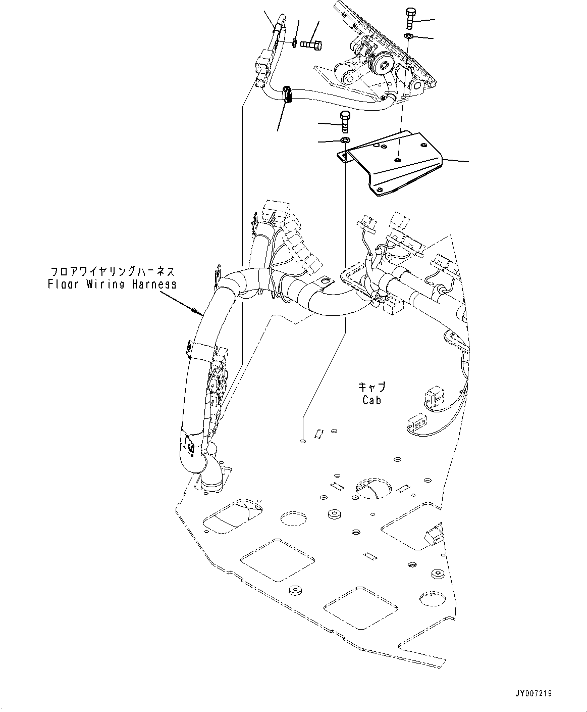 Wheel Loaders Komatsu / WA320PZ-6 S/N 70452-UP (For EU)(0000339c) / ROPS Cab and Floor Frame Group, Orbitrol Valve (#70452-)(K004027 : K0210-001024)