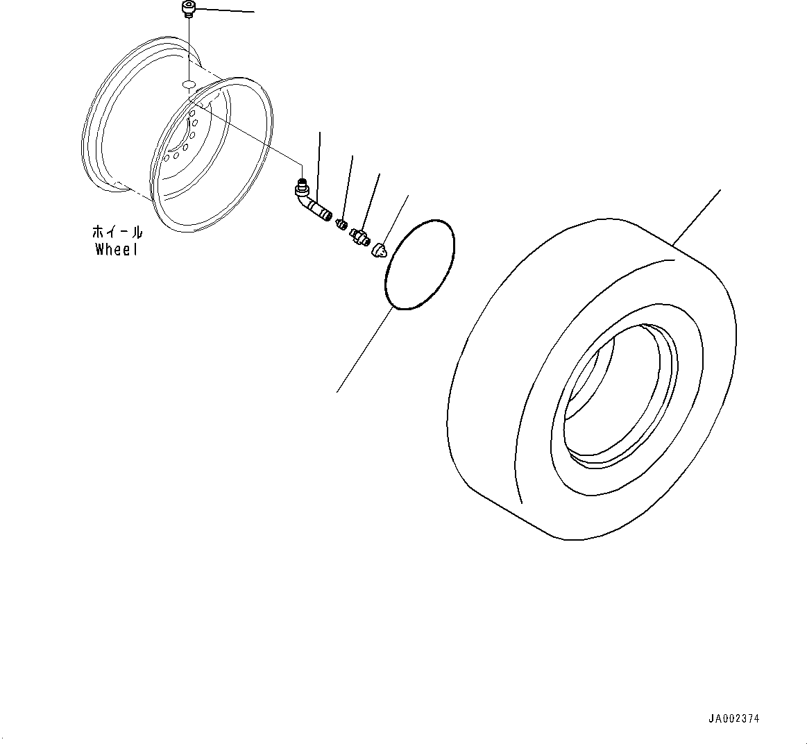 Wheel Loaders Komatsu / WA320PZ-6 S/N 70452-UP (For EU)(0000339c) / Tire (#70452-)(S005001 : S0120-003001)