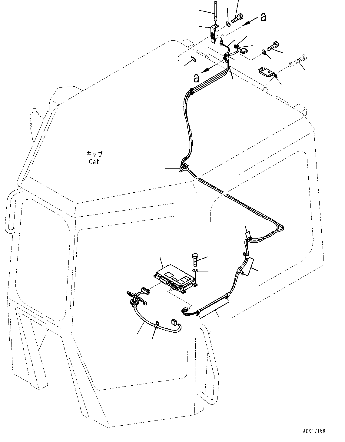 Bulldozers Komatsu / D85PX-15E0 S/N 11609-UP (ecot3)(0000341c) / KOMTRAX Controller (#11609-)(E006001 : E0201-013001)