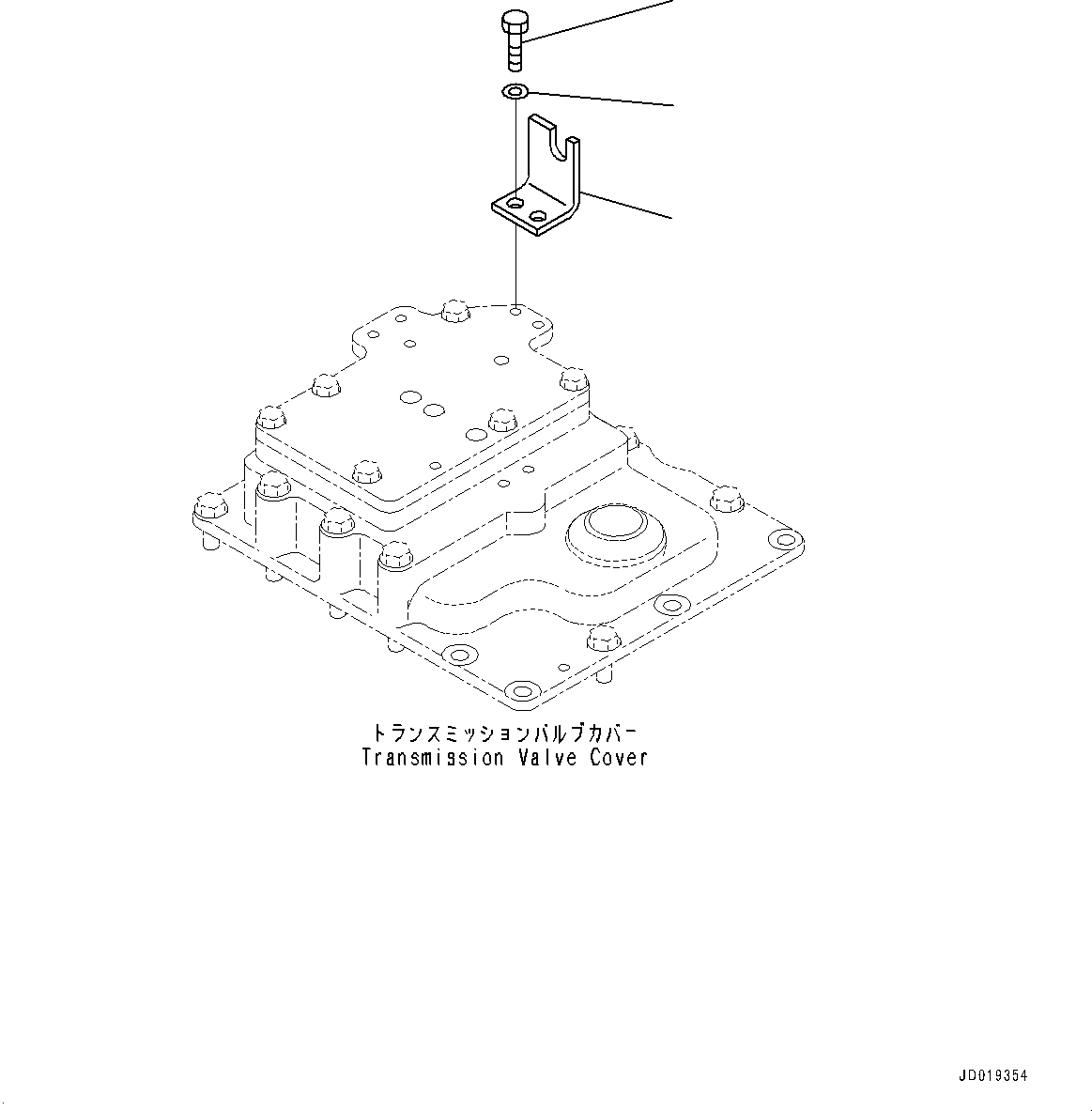 Bulldozers Komatsu / D85EX-15E0 S/N 11609-UP (ecot3, For EU)(0000344c) / Power Train, Concentrated Piping (#11609-)(F003036 : F2300-006036)