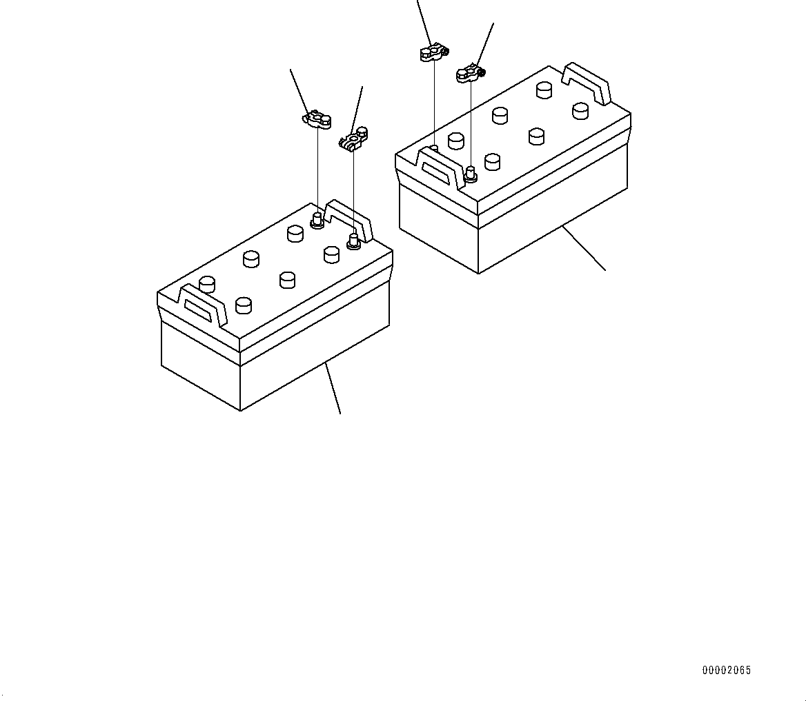 Bulldozers Komatsu / D85EX-15R S/N 20003-UP(0000345c) / Fender, Battery (#20003-)(M015004 : M2210-055004)