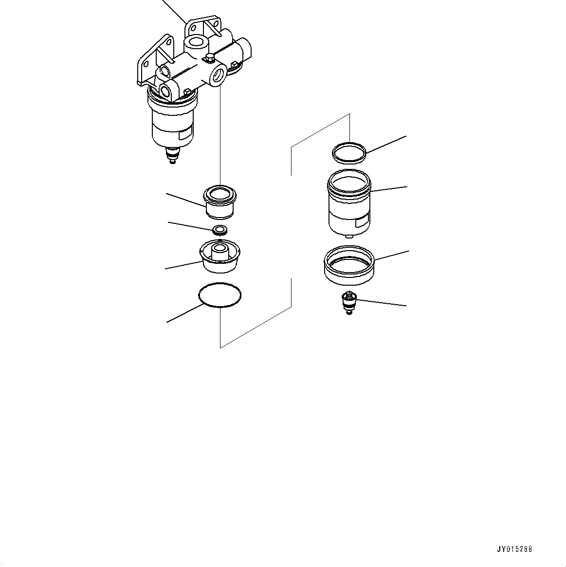 Bulldozers Komatsu / D85EX-15R S/N 20003-UP(0000345c) / Fender, Water Separator (#20003-)(M028019 : M2210-043019)