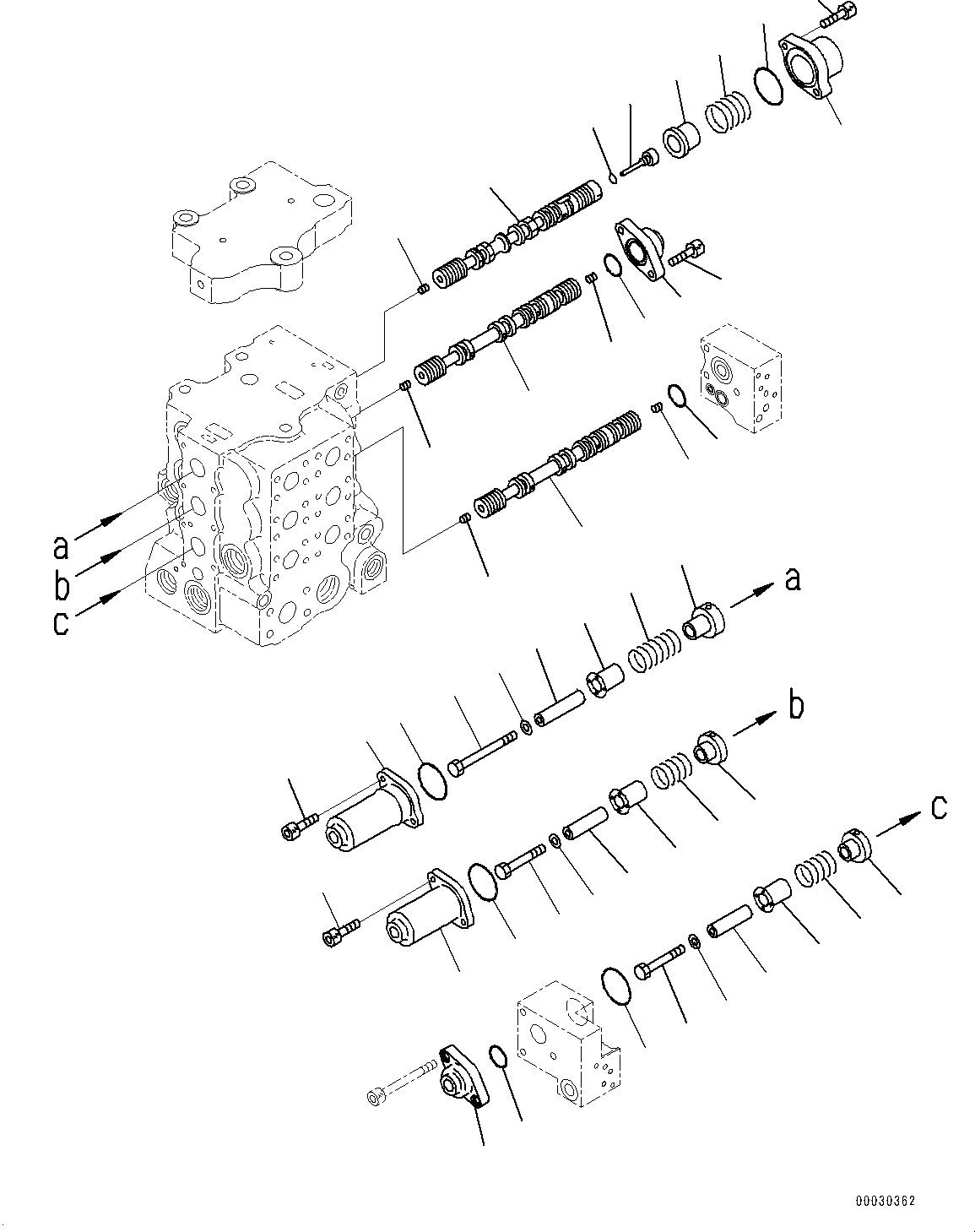 Bulldozers Komatsu / D85EX-15R S/N 20003-UP(0000345c) / Fender, Control Valve (2/8) (#20003-)(M026007 : M2210-045007)