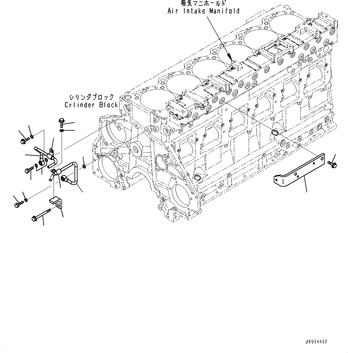 Engines Komatsu / SAA6D125E-5CR S/N 660089-UP (For D85EX-15R/D85PX-15R)(0000347c) / Corrosion Resistor (#660089-)(E005001 : B9999-501001)