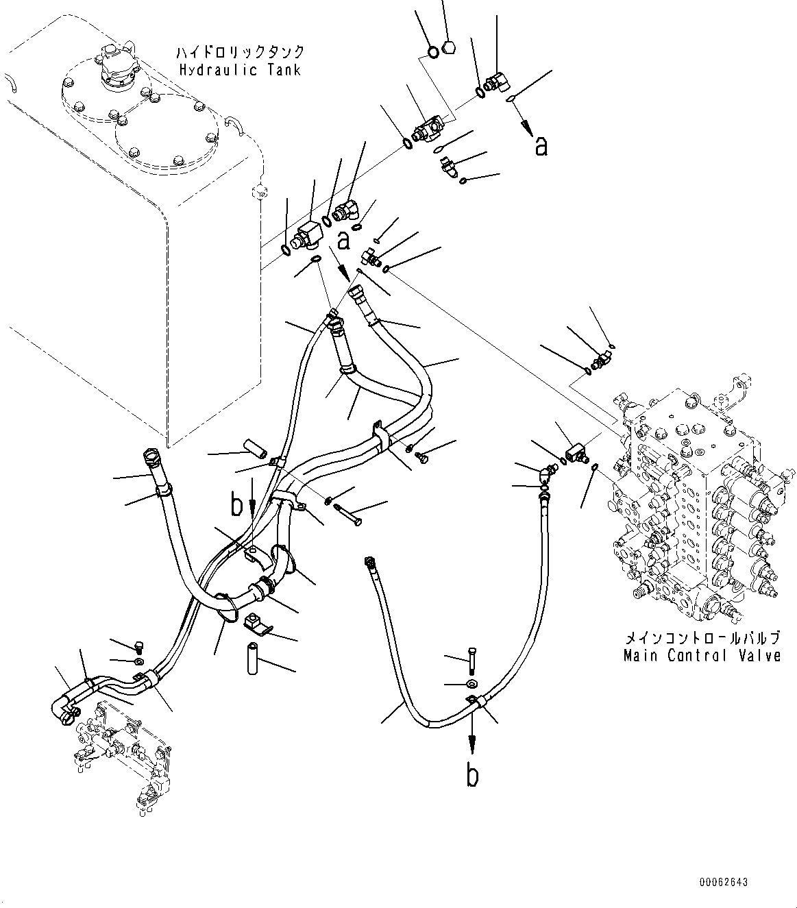 Excavators Komatsu / PC200-8 S/N 350001-UP(0000367C) / Anti-drop Valve, Chassis Side (#350001-)(H033004 : H1250-004004)