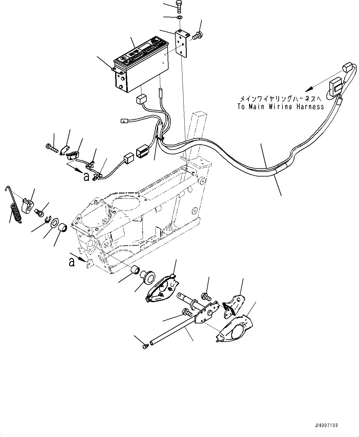 Excavators Komatsu / PC200-8 S/N 350001-UP(0000367C) / Cab, Floor, Valve, R.H. (#350001-)(K041048 : K1110-143042)