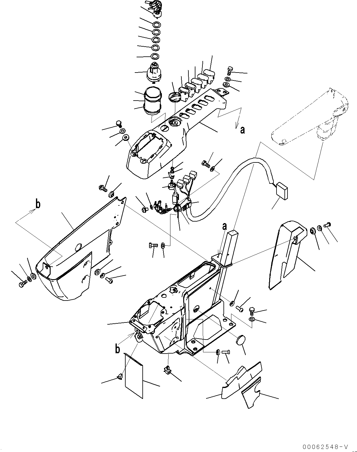Excavators Komatsu / PC200-8 S/N 350001-UP(0000367C) / Cab, Floor, Air Conditioner Piping (#350001-)(K053053 : K1110-172047)