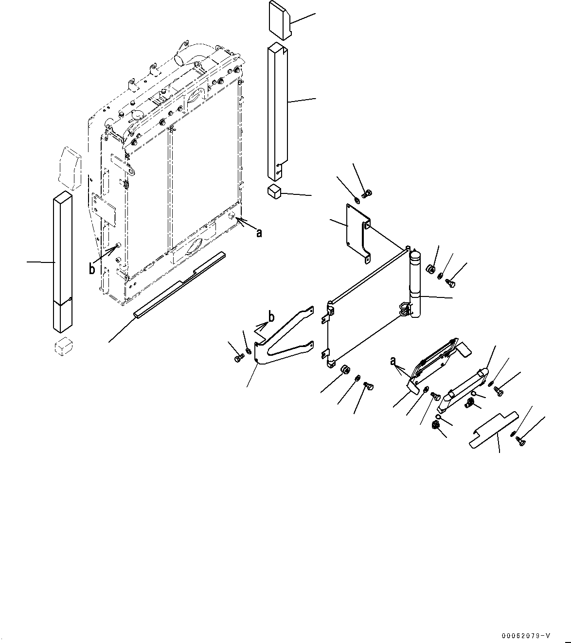 Excavators Komatsu / PC200LC-8 S/N 350001-UP(0000368c) / Cooling System, Fuel Cooler and Condenser (#350001-353110)(C004004 : C0100-019004)
