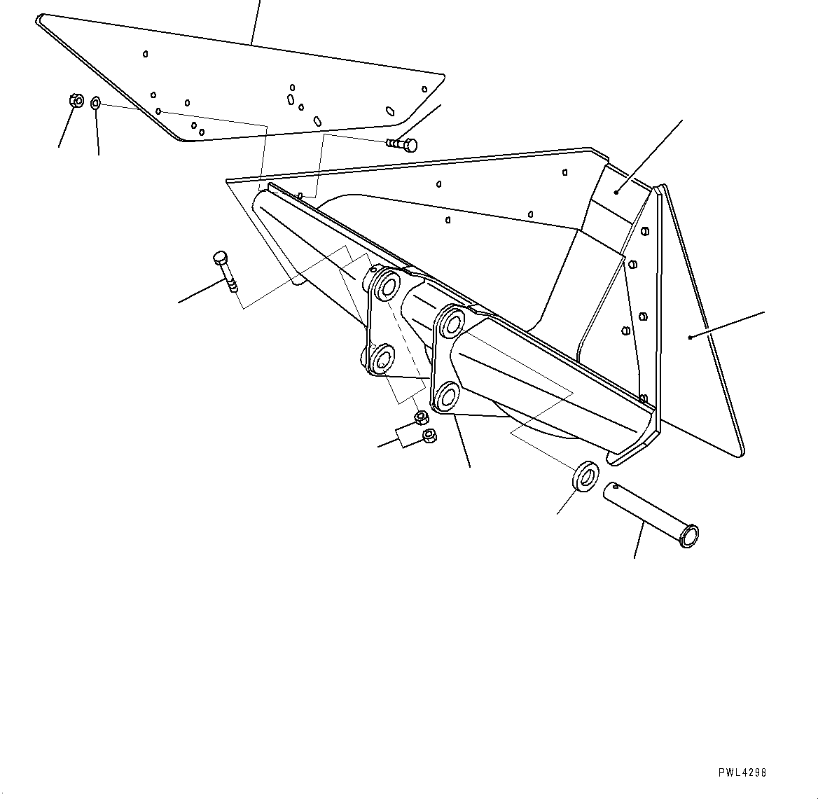 Excavators Komatsu / PC200LC-8 S/N 350001-UP(0000368c) / Bucket (#350001-)(T050001 : T1510-033001)