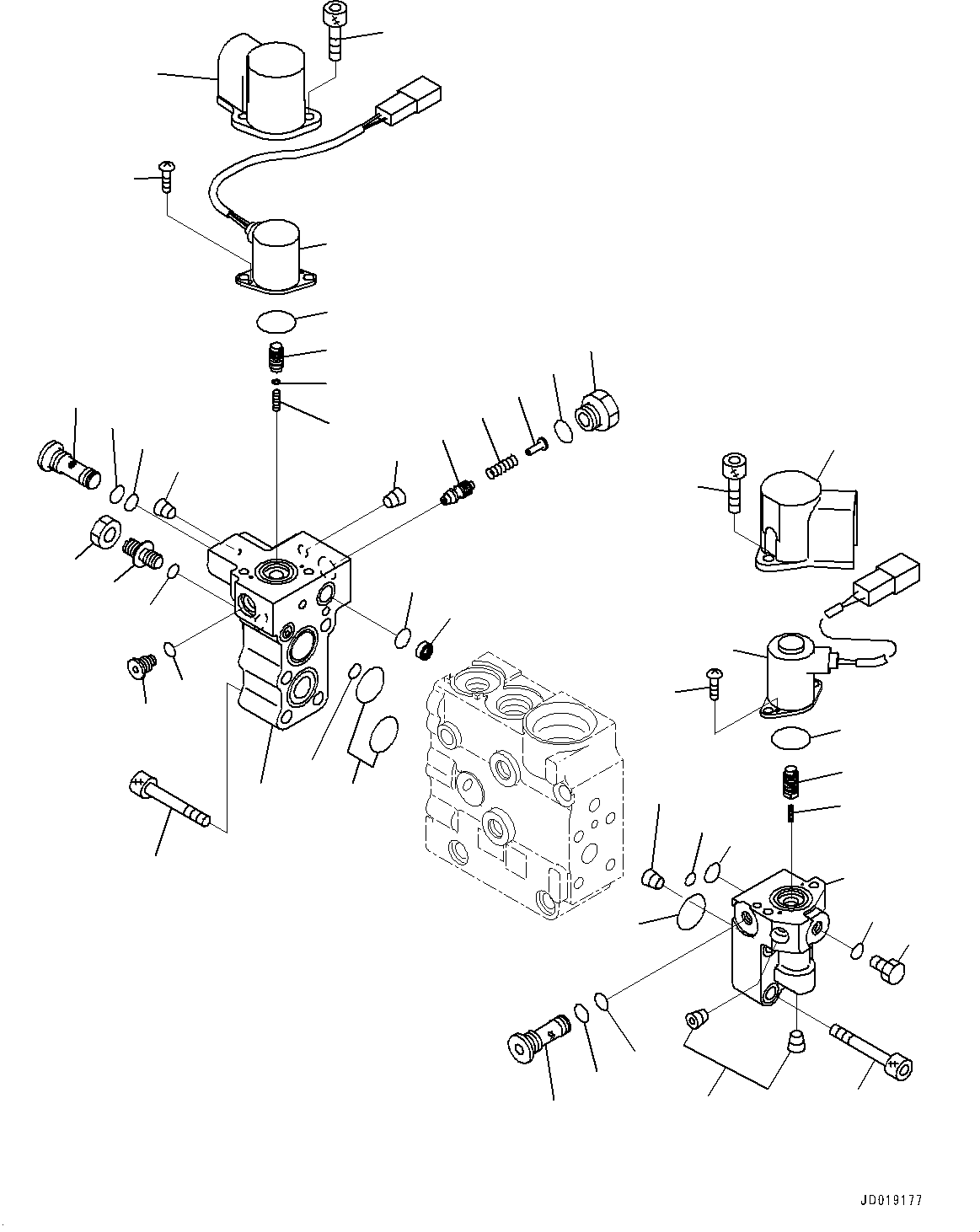 Wheel Loaders Komatsu / WA250PZ-6 S/N 75750-UP(0000384c) / Radiator, Fan Motor (2/3) (#75750-)(C002005 : C0110-002004)