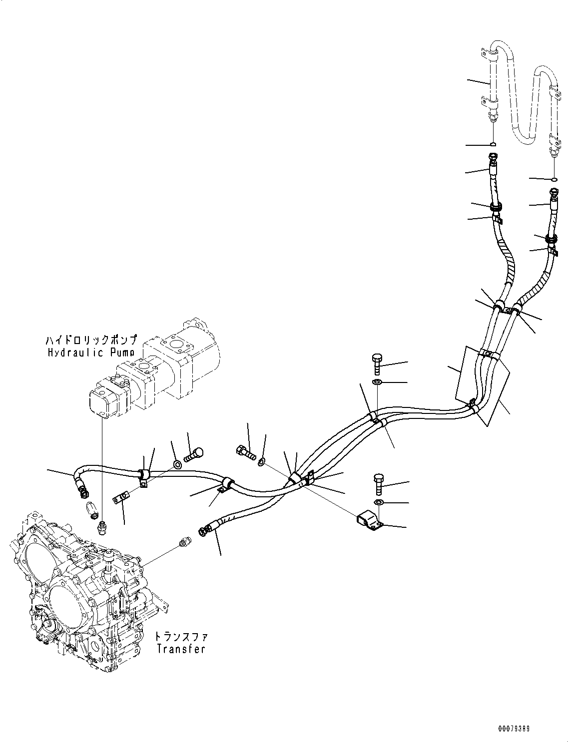 Wheel Loaders Komatsu / WA250PZ-6 S/N 75750-UP(0000384c) / Transfer Oil Cooler (#75750-)(C007001 : C0400-001001)