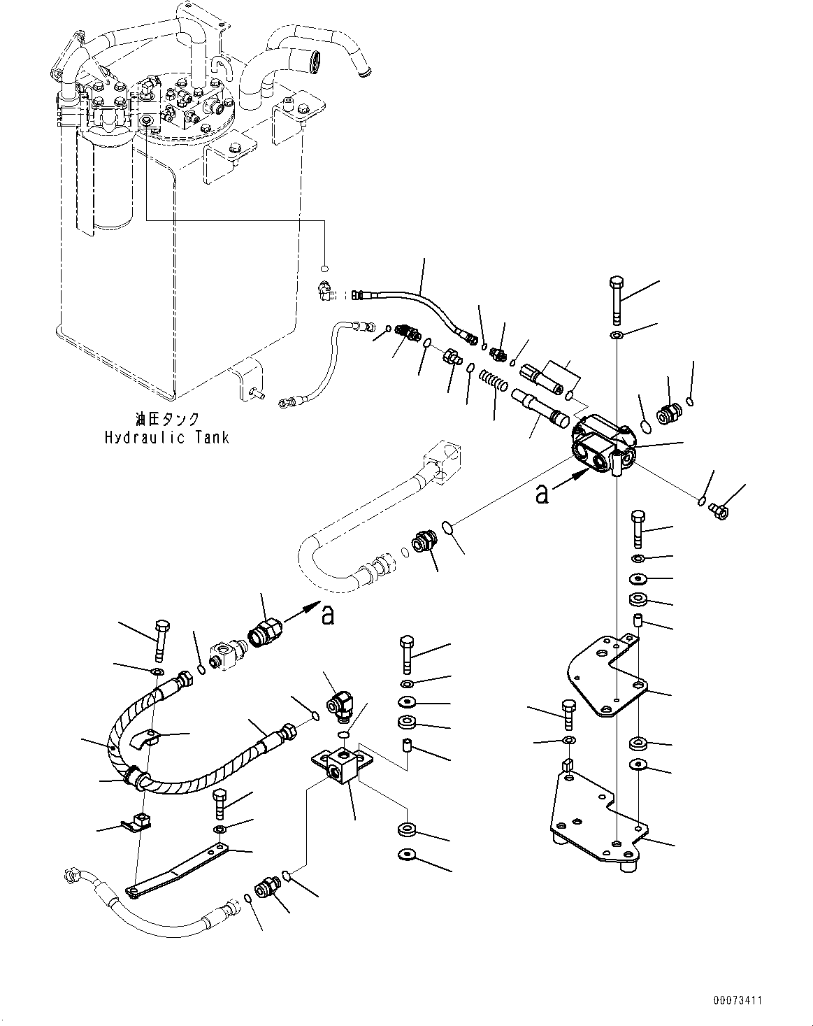 Wheel Loaders Komatsu / WA250PZ-6 S/N 75750-UP (For N.America)(0000386c) / Steering Control Valve, Priority Valve (#75750-77255)(H006001 : H0122-002001)