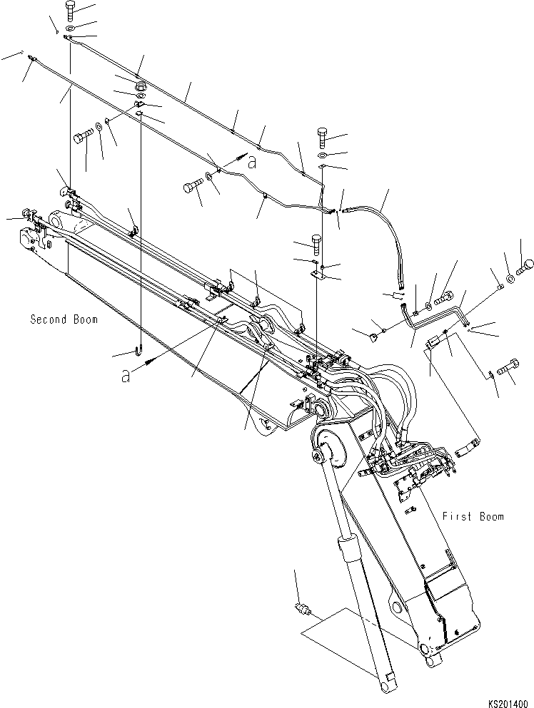 Excavators Komatsu / PC228USLC-8 S/N 50001-UP(0000411U) / 2-Piece Boom, Quick Coupler Line, For EU (#50180-)(T002005 : X21-2091210)