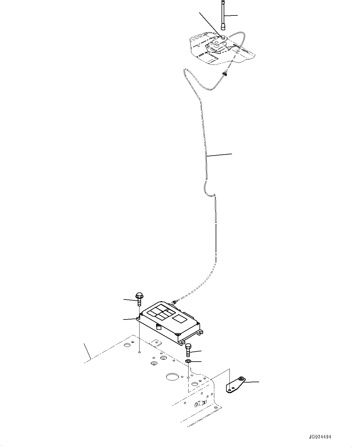 Excavators Komatsu / PC1250SP-8R S/N 35201-UP (Extreme Hot Area Arrangement)(0000433c) / Electric Controller (#35201-)(E008001 : E0250-004001)