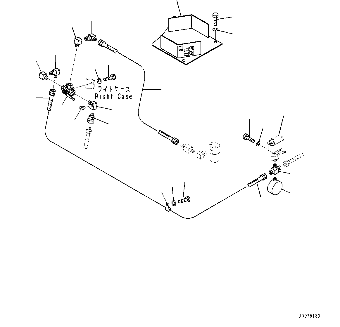 Excavators Komatsu / PC1250SP-8R S/N 35201-UP (Extreme Hot Area Arrangement)(0000433c) / Auto-greasing System, Grease Pump (2/2) (#35201-)(G006002 : G1010-002002)