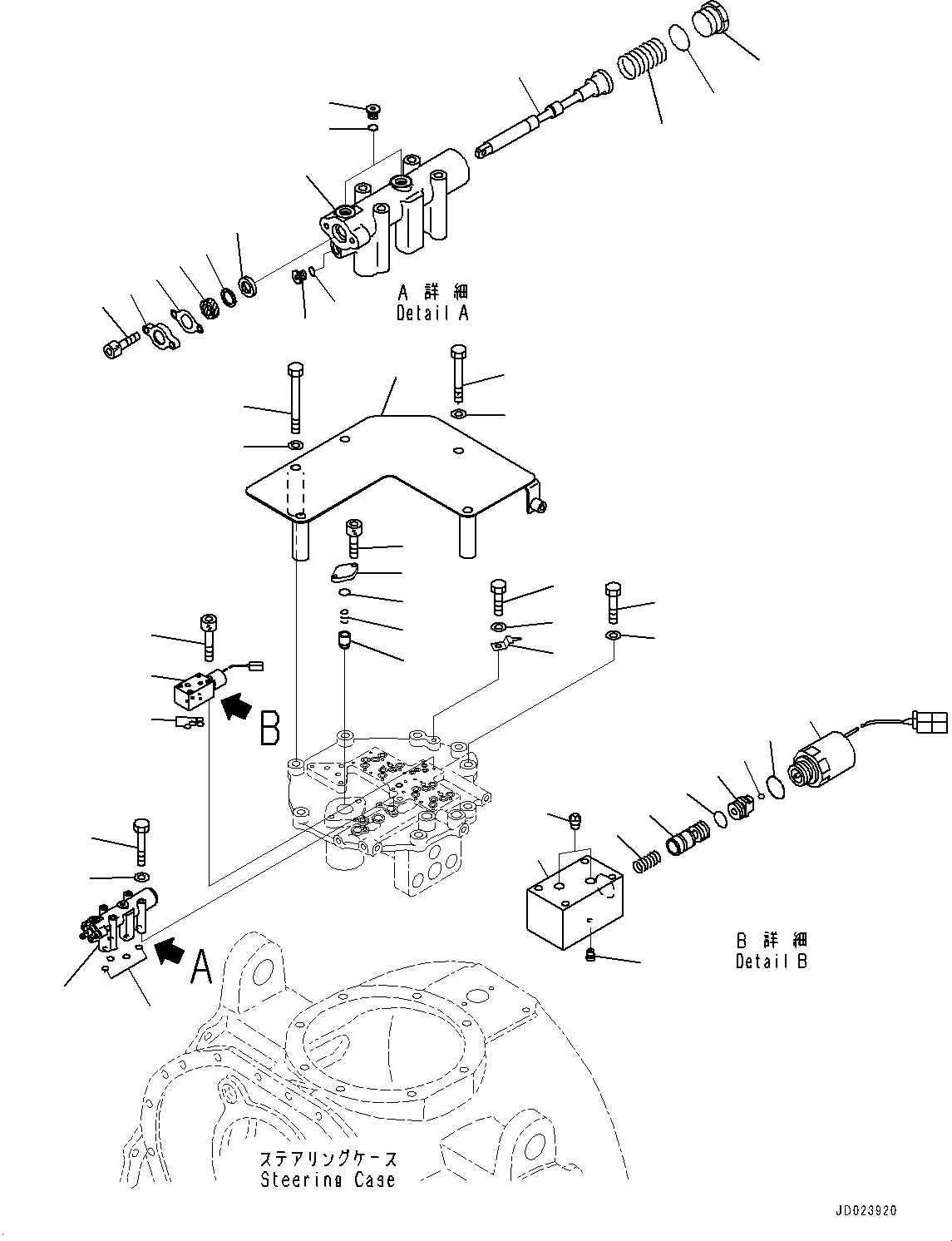 Bulldozers Komatsu / D475ASD-5E0 S/N 30147-UP(0000435c) / Power Train, Component (#30147-)(F002030 : F2300-001030)