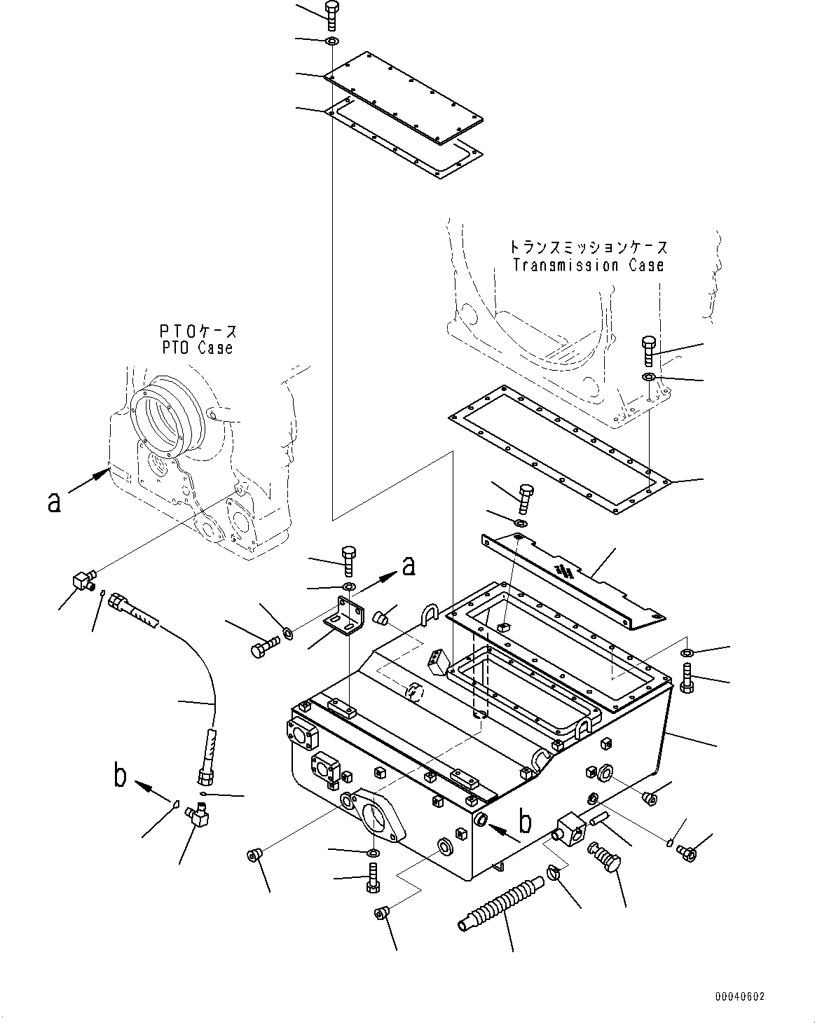 Bulldozers Komatsu / D475ASD-5E0 S/N 30147-UP(0000435c) / Power Train, Strainer (#30147-)(F002034 : F2300-001034)