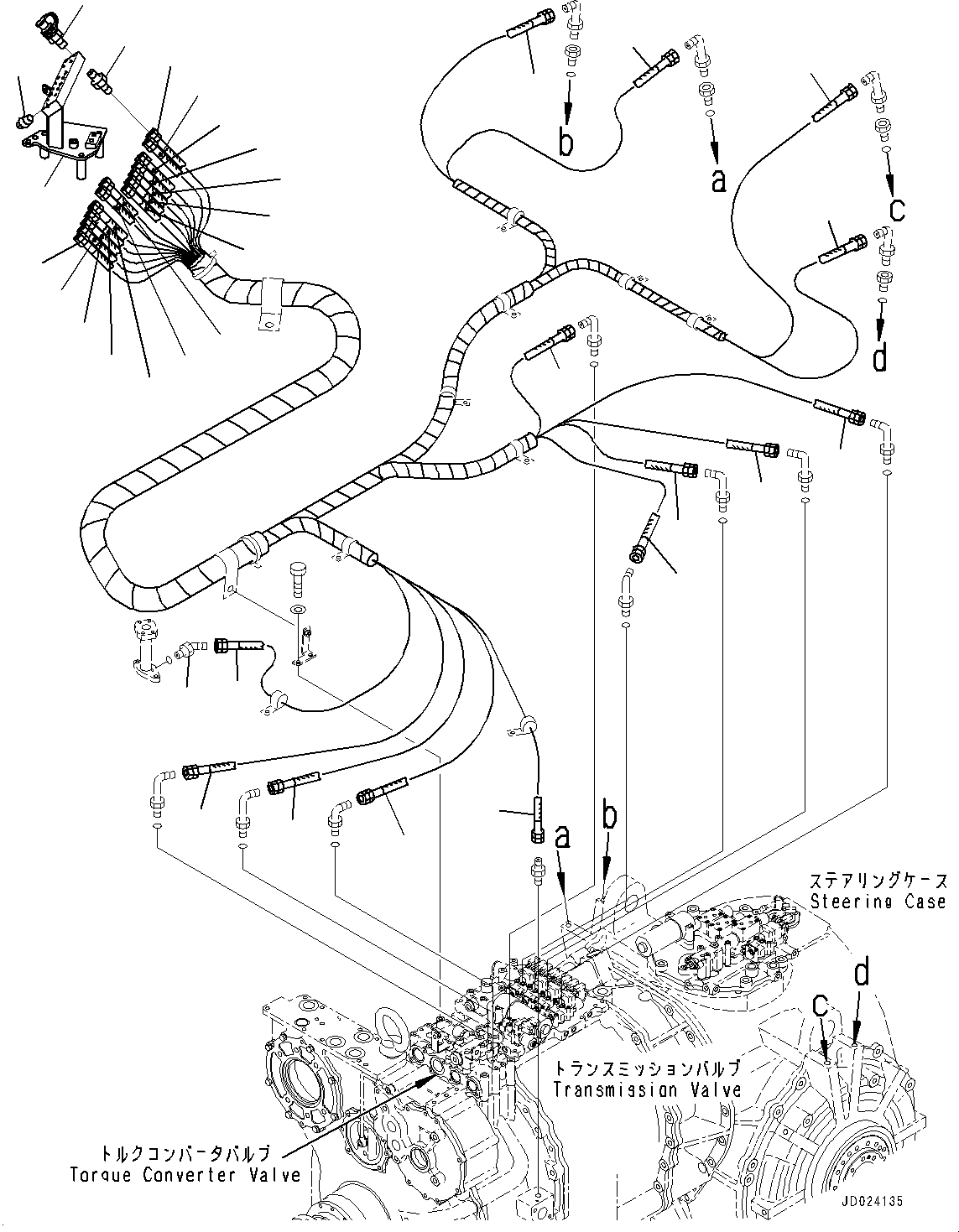 Bulldozers Komatsu / D475ASD-5E0 S/N 30147-UP(0000435c) / Power Train, Mounting (#30147-)(F002045 : F2300-001045)