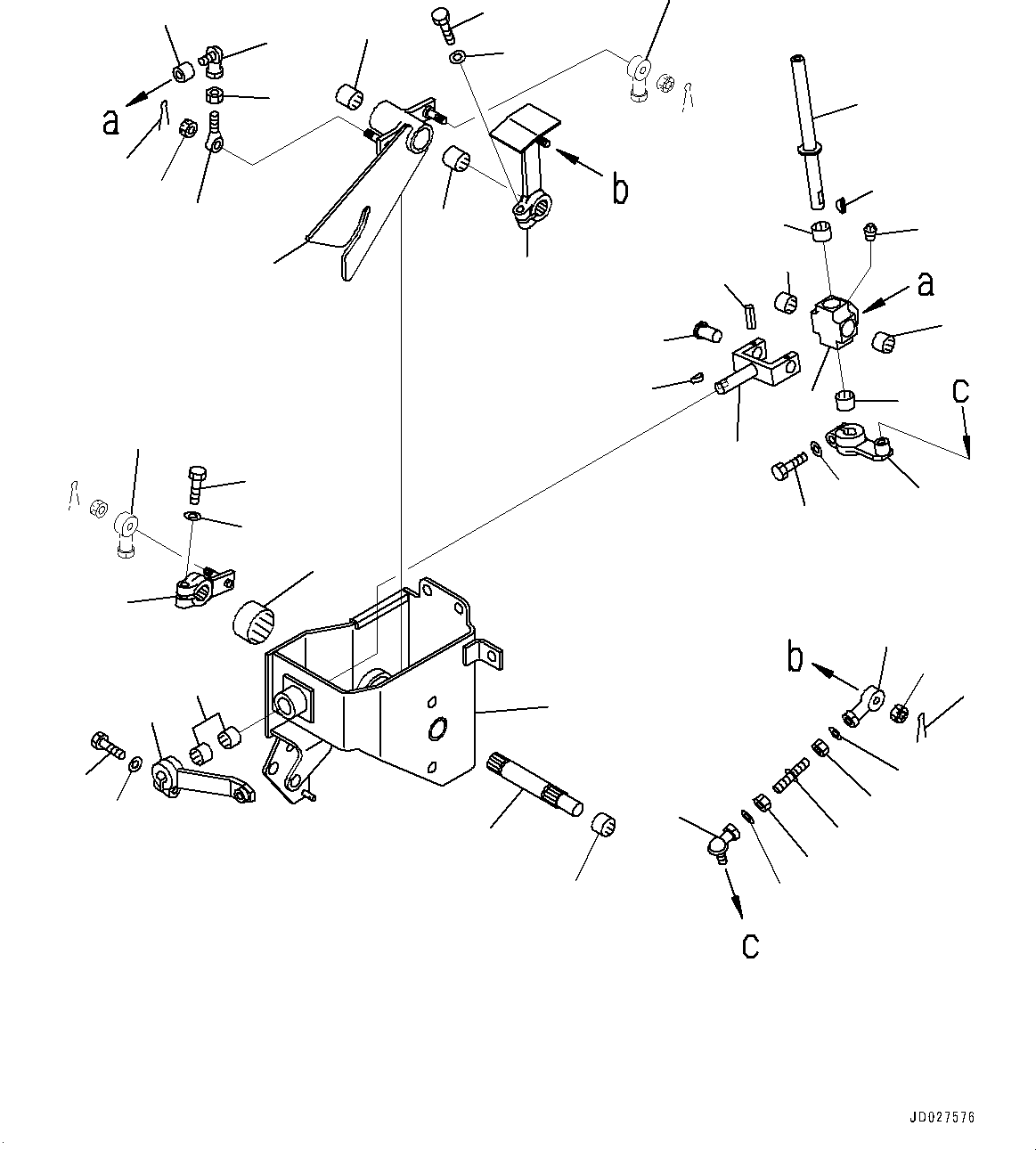 Bulldozers Komatsu / D21A-8E0 S/N 90210-UP(0000436c) / Fuel Tank and Controls, Steering, Gear Shift Lever (#90210-)(D004003 : D0100-005003)