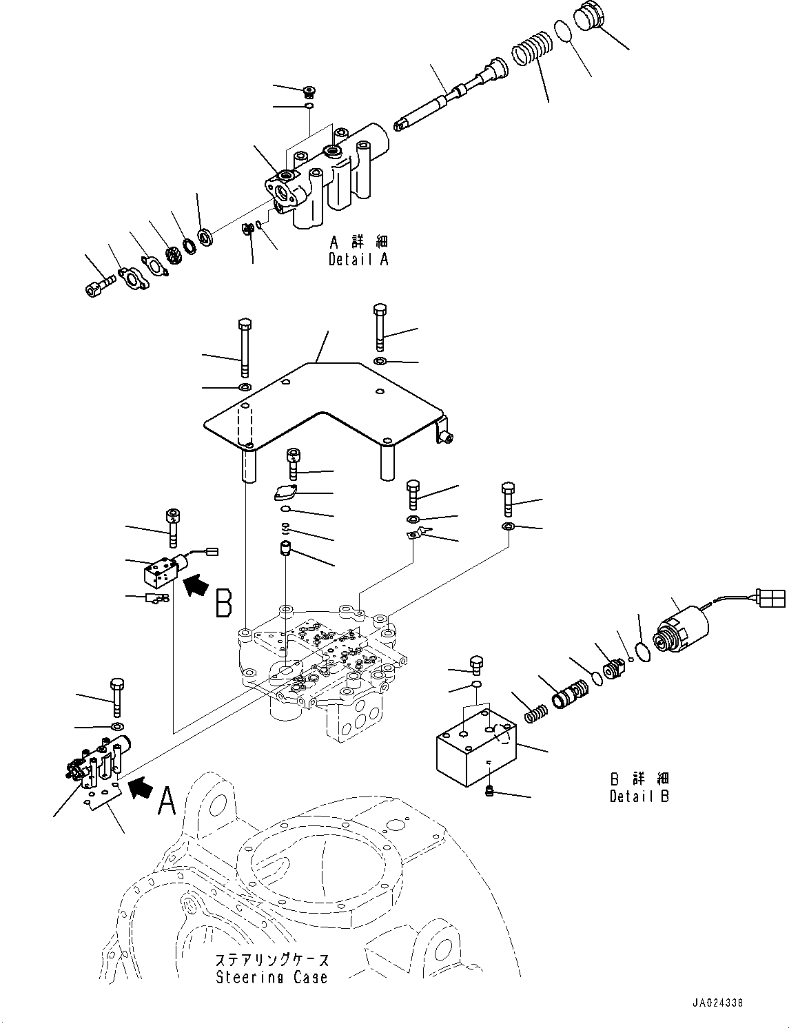 Bulldozers Komatsu / D475ASD-5E0 S/N 30147-UP (Mining  Spec.)(0000437c) / Power Train, Torque Converter Bypass (#30147-)(F002031 : F2300-001031)