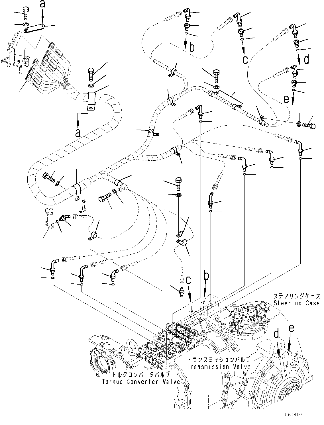 Bulldozers Komatsu / D475ASD-5E0 S/N 30147-UP (Mining  Spec.)(0000437c) / Power Train, Steering Control (#30147-)(F002046 : F2300-001046)