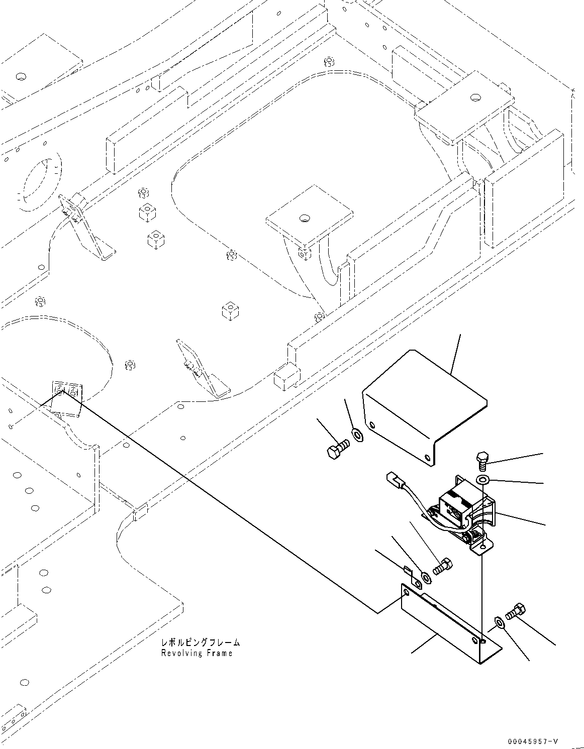 Excavators Komatsu / PC220LC-8 S/N 85001-UP(0000464c) / Travel Alarm (#85001-)(E016001 : E0420-001001)