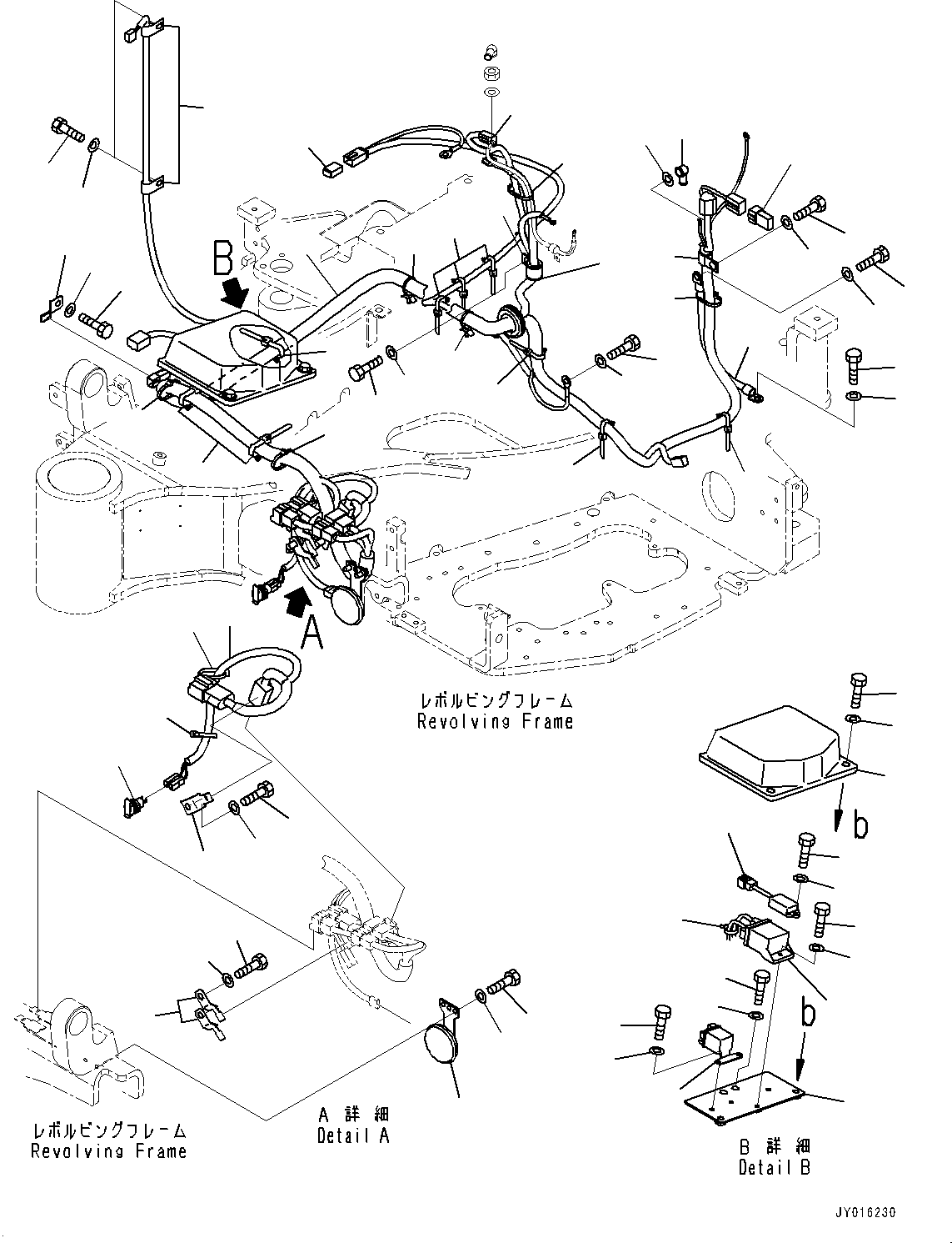 Excavators Komatsu / PC30MR-3 S/N 32725-UP (EU Spec.)(0000466c) / Electric Wiring Harness (#32725-33106)(E009001 : E0200-005001)