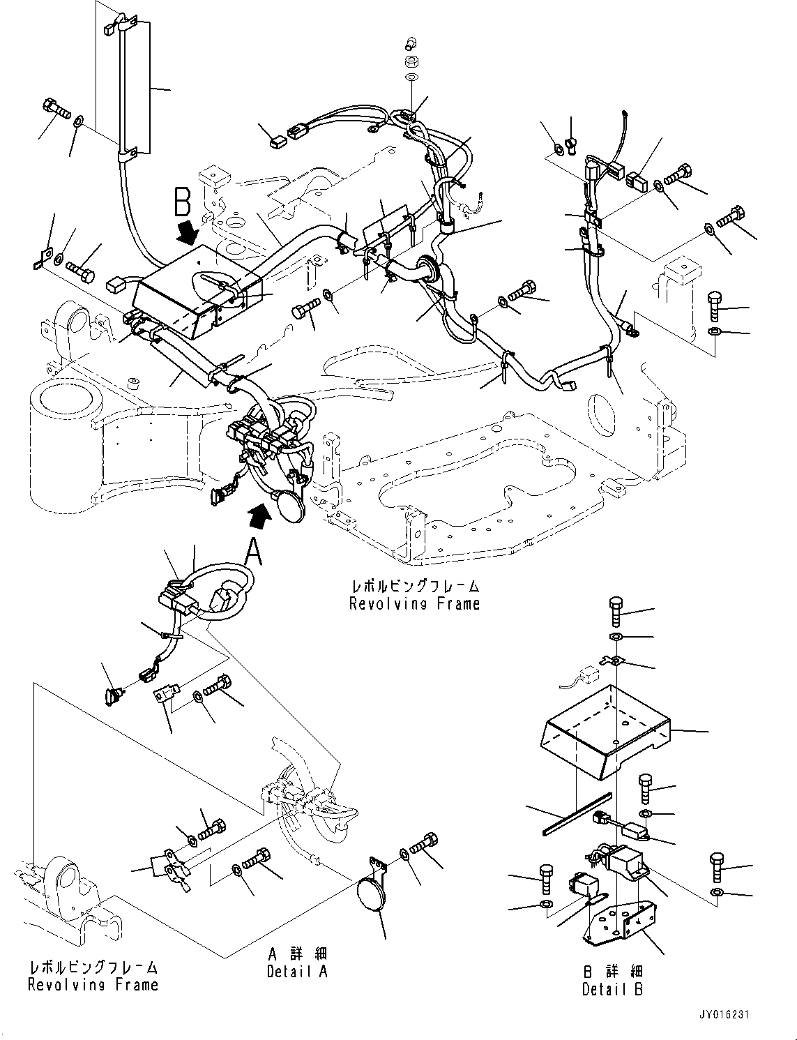 Excavators Komatsu / PC30MR-3 S/N 32725-UP (EU Spec.)(0000466c) / Electric Wiring Harness, Wiring Harness (#32725-33106)(E012001 : E0200-008001)
