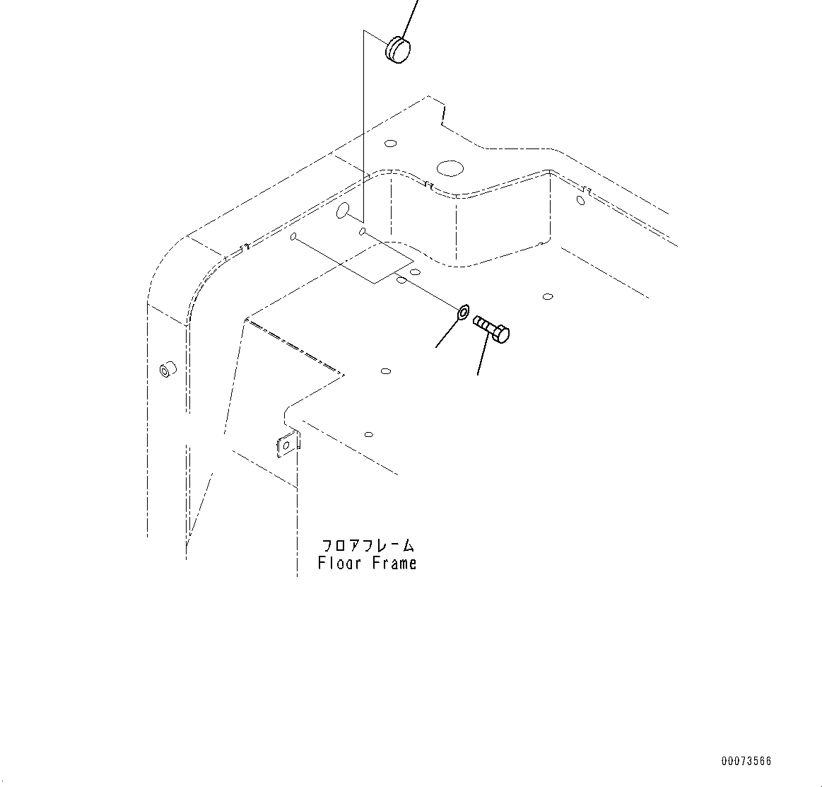 Excavators Komatsu / PC30MR-3 S/N 32725-UP (EU Spec.)(0000466c) / Cab, Fuel Control Lever (#33737-)(K017023 : K0210-067023)