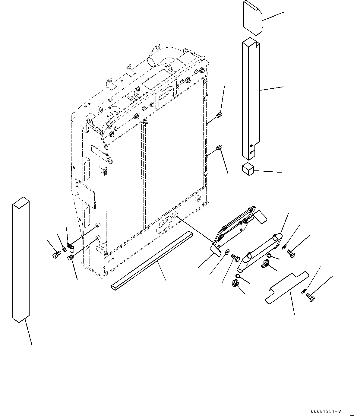 Excavators Komatsu / PC200-8 S/N 315646-UP(0000484c) / Cooling System, Fuel Cooler (#315646-316530)(C006005 : C0100-006004)