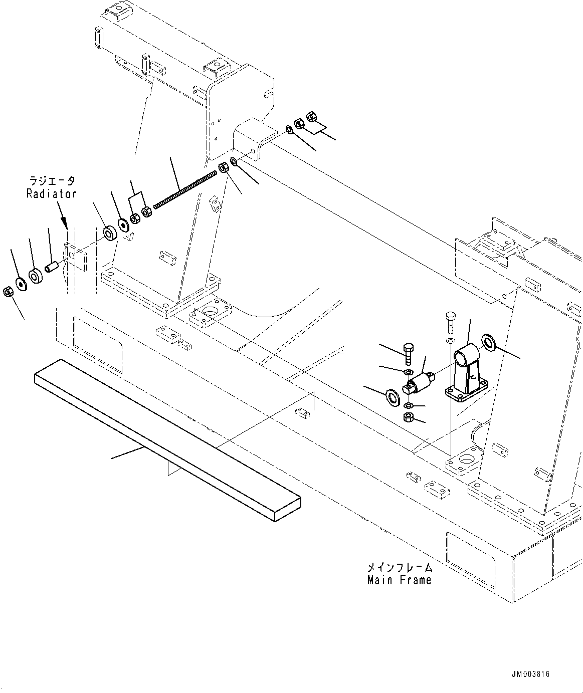 Dump Trucks Komatsu / HD405-7 S/N 7594-UP(0000492c) / Radiator, Inner Parts (2/2) (#7754-)(C001002 : C0110-005002)