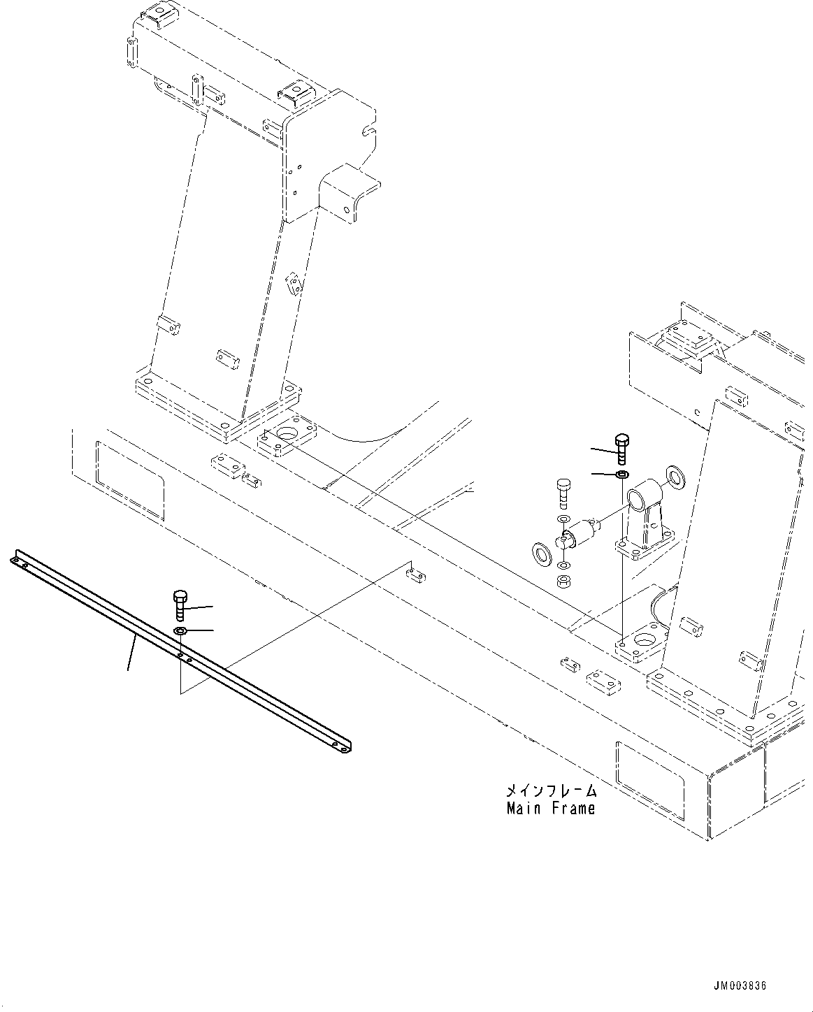 Dump Trucks Komatsu / HD405-7 S/N 7594-UP(0000492c) / Radiator, Baffle (#7754-)(C001009 : C0110-005009)