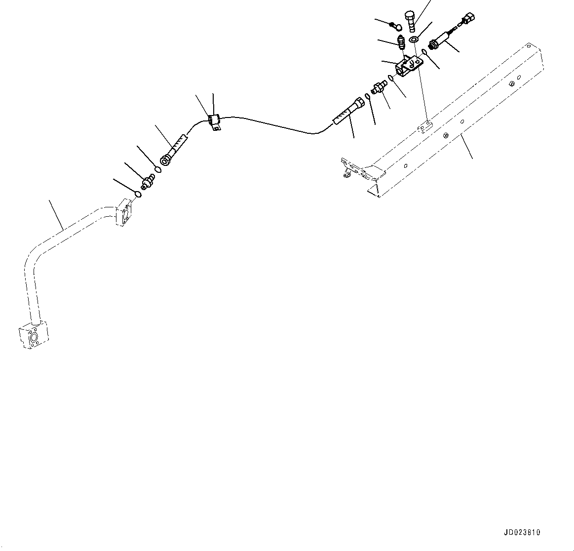 Dump Trucks Komatsu / HD405-7 S/N 7594-UP(0000492c) / Emergency Steering Pressure Switch (#7590-)(H019001 : H3921-002001)