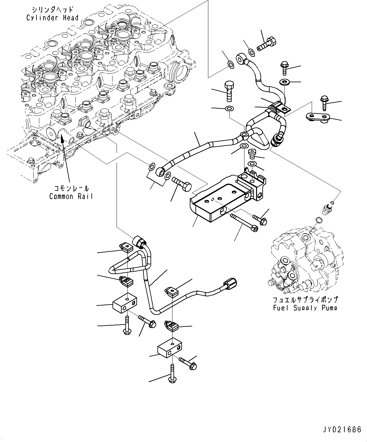 Engines Komatsu / SAA6D107E-1A S/N 26546230-UP (For BR380JG-1E0)(0000512c) / Engine Controller (#26546230-)(D007001 : A4719-001001)