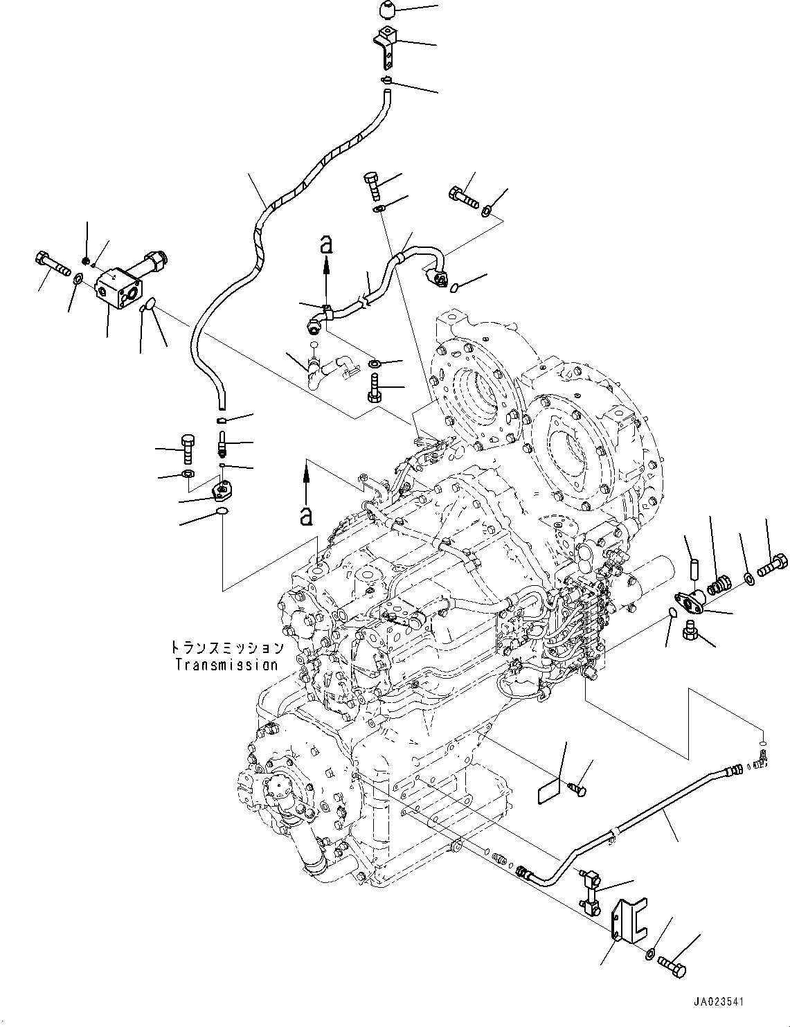 Wheel Loaders Komatsu / WA470-6 S/N 90216-UP(0000530c) / Torque Converter and Transmission, Accessory (1/2) (#90216-)(F006019 : F4300-009015)
