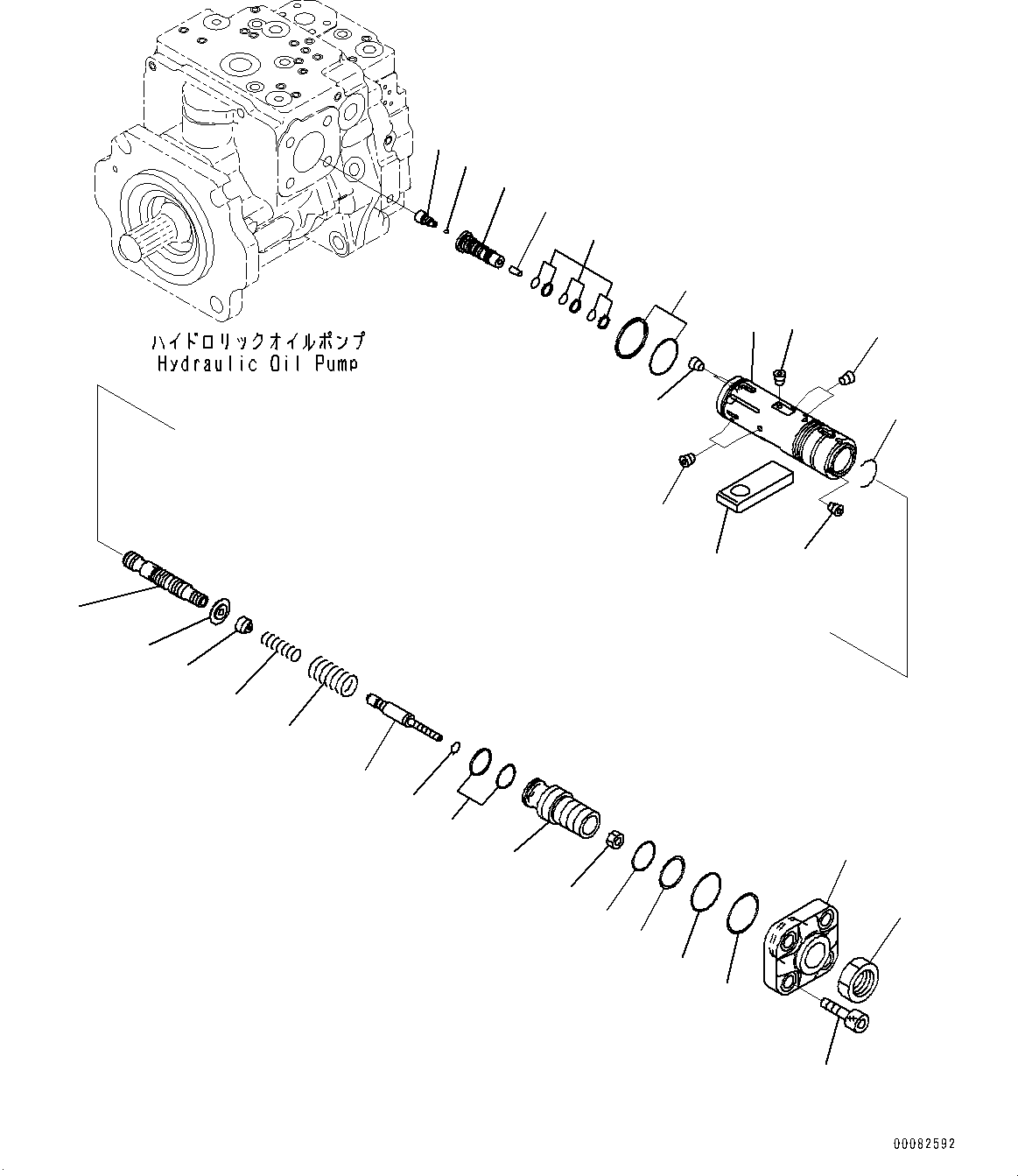 Wheel Loaders Komatsu / WA480-6 S/N 90216-UP(0000532c) / Hydraulic Pump, Loader Pump (3/6) (#90216-)(H010003 : H0210-004003)