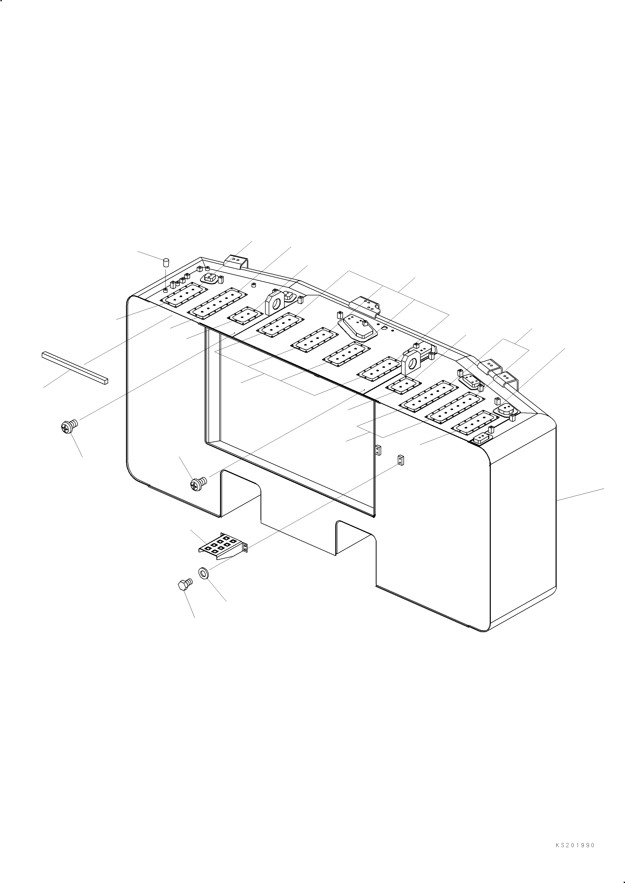 Komatsu parts book diagram for PC800-8E0 S/N K55001-UP: COUNTERWEIGHT, ADDITIONAL COUNTERWEIGHT (#K55025-)