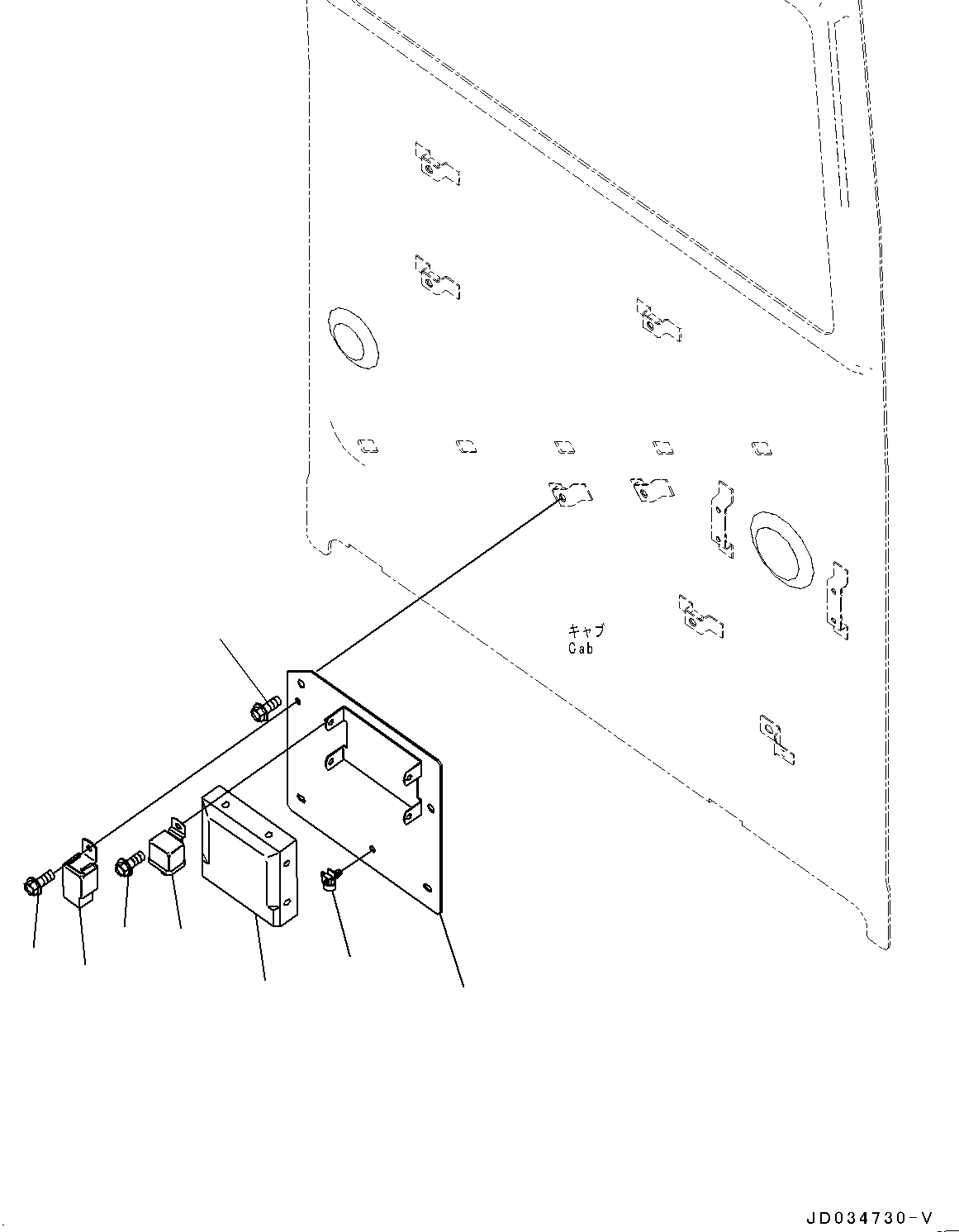 Excavators Komatsu / PC800SE-8E0 S/N 65001-UP(0000545c) / Cab, Cab In Parts, Air Conditioner Controller (#65001-)(K031029 : K1110-005021)