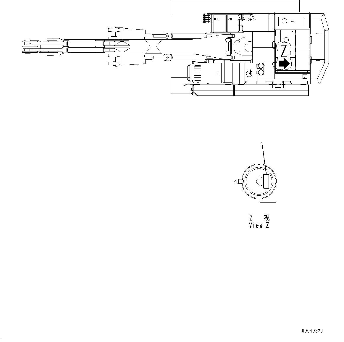Excavators Komatsu / PC800SE-8E0 S/N 65001-UP(0000545c) / Plates, Air Cleaner (#65001-65236)(U048001 : U0550-001001)