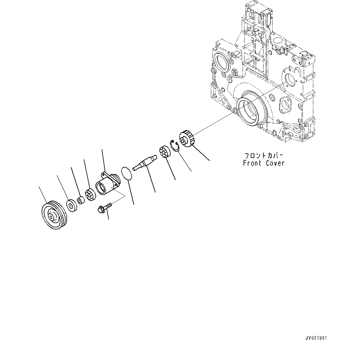 Engines Komatsu / SAA6D140E-5F S/N 536267-UP (For PC800-8E0/PC800LC-8E0/PC800SE-8E0/PC850-8E0/PC850SE-8E0)(0000549c) / Engine Support (#536267-)(B002001 : A2250-001001)