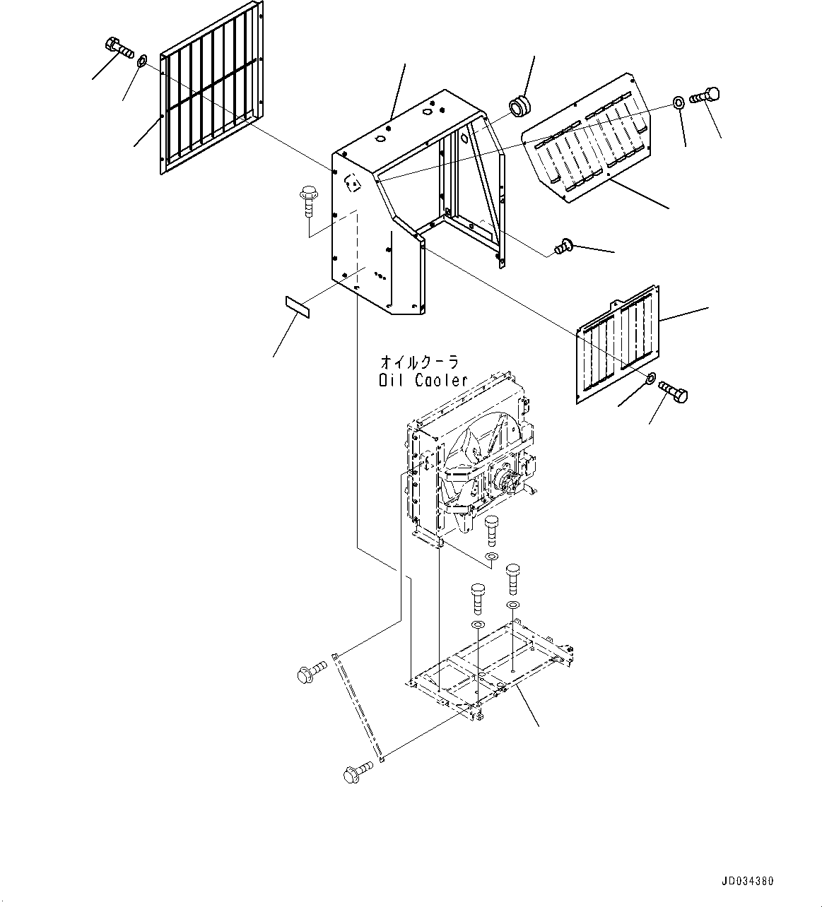 Wheel Loaders Komatsu / WA900-3E0 S/N 60078-UP(0000557C) / Hydraulic Piping, Mounting (3/7) (#60078-)(H026043 : H4200-010043)