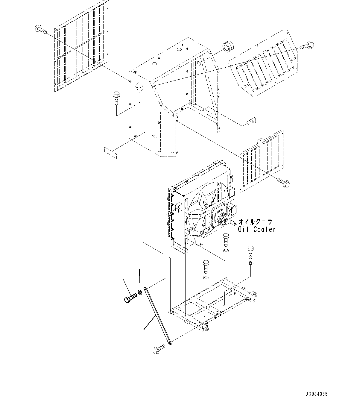 Wheel Loaders Komatsu / WA900-3E0 S/N 60078-UP(0000557C) / Hydraulic Piping, Mounting (5/7) (#60078-)(H026051 : H4200-010051)