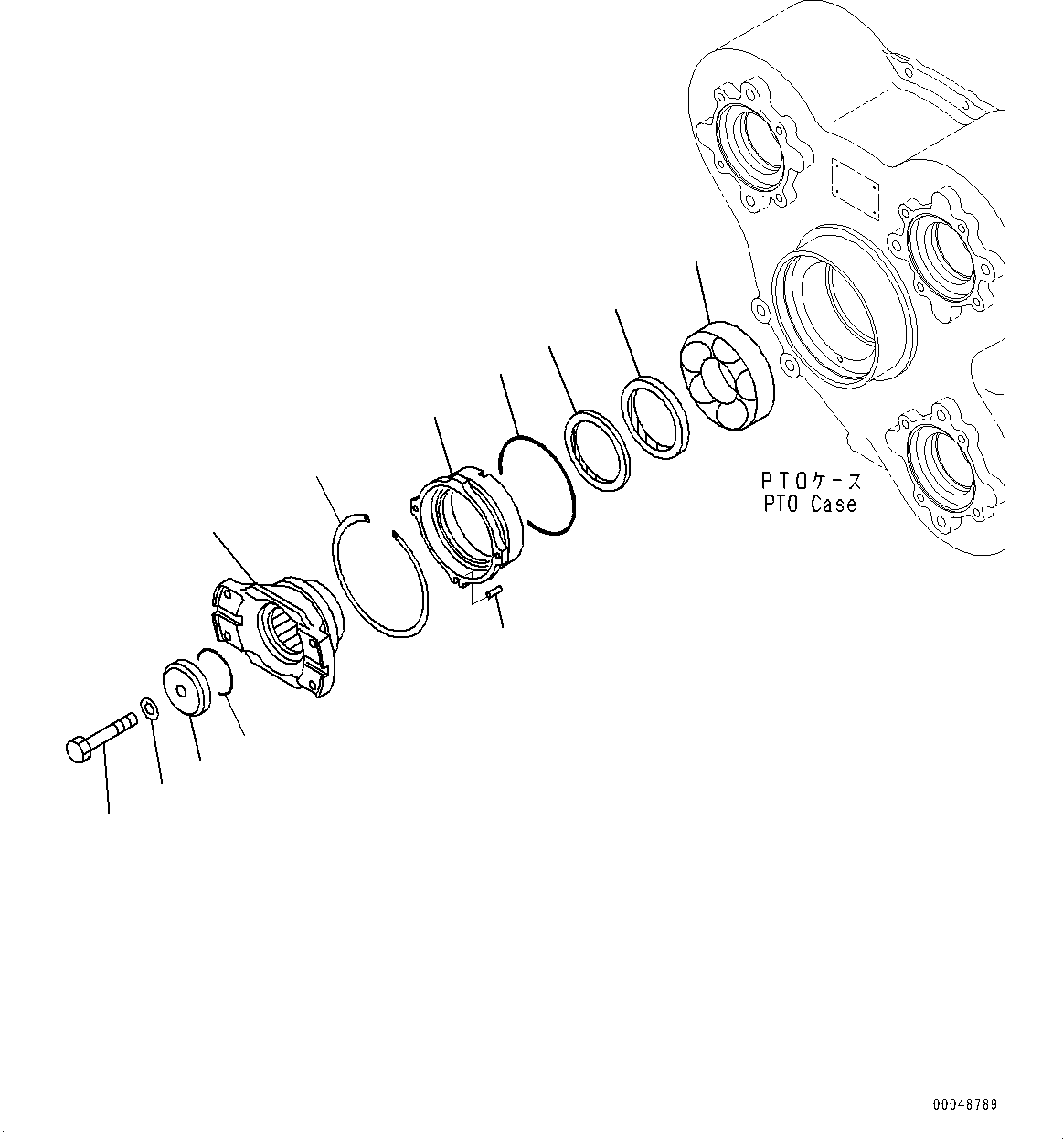 Dump Trucks Komatsu / HM350-2R S/N 7030-UP(0000565C) / Torque Converter and Transmission, 2nd and 3rd Speed Clutch (#7030-)(F003005 : F3300-001004)