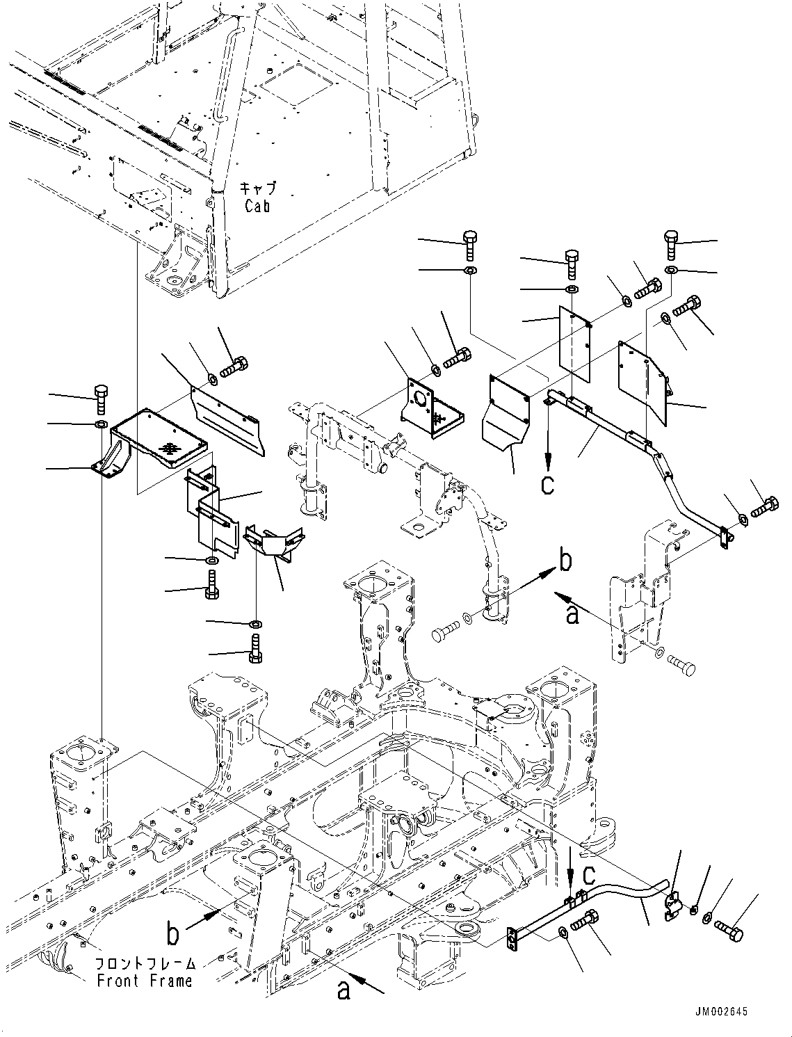 Dump Trucks Komatsu / HM350-2R S/N 7030-UP(0000565C) / Mudguard, Fire Protection Cover (#7044-)(M005005 : M3250-002004)