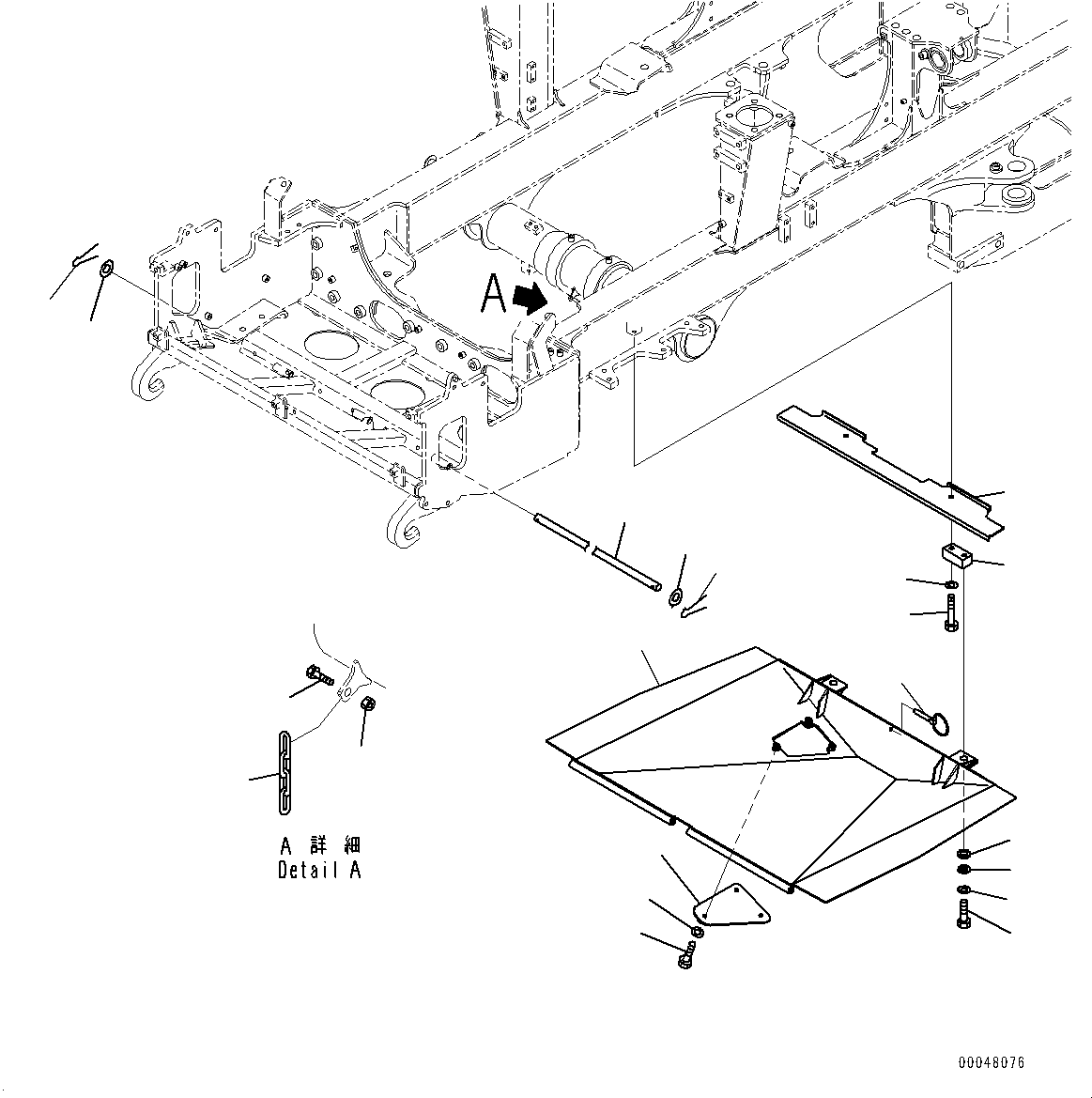 Dump Trucks Komatsu / HM350-2R S/N 7030-UP(0000565C) / Engine Under Guard (#7030-)(M017001 : M3810-001001)