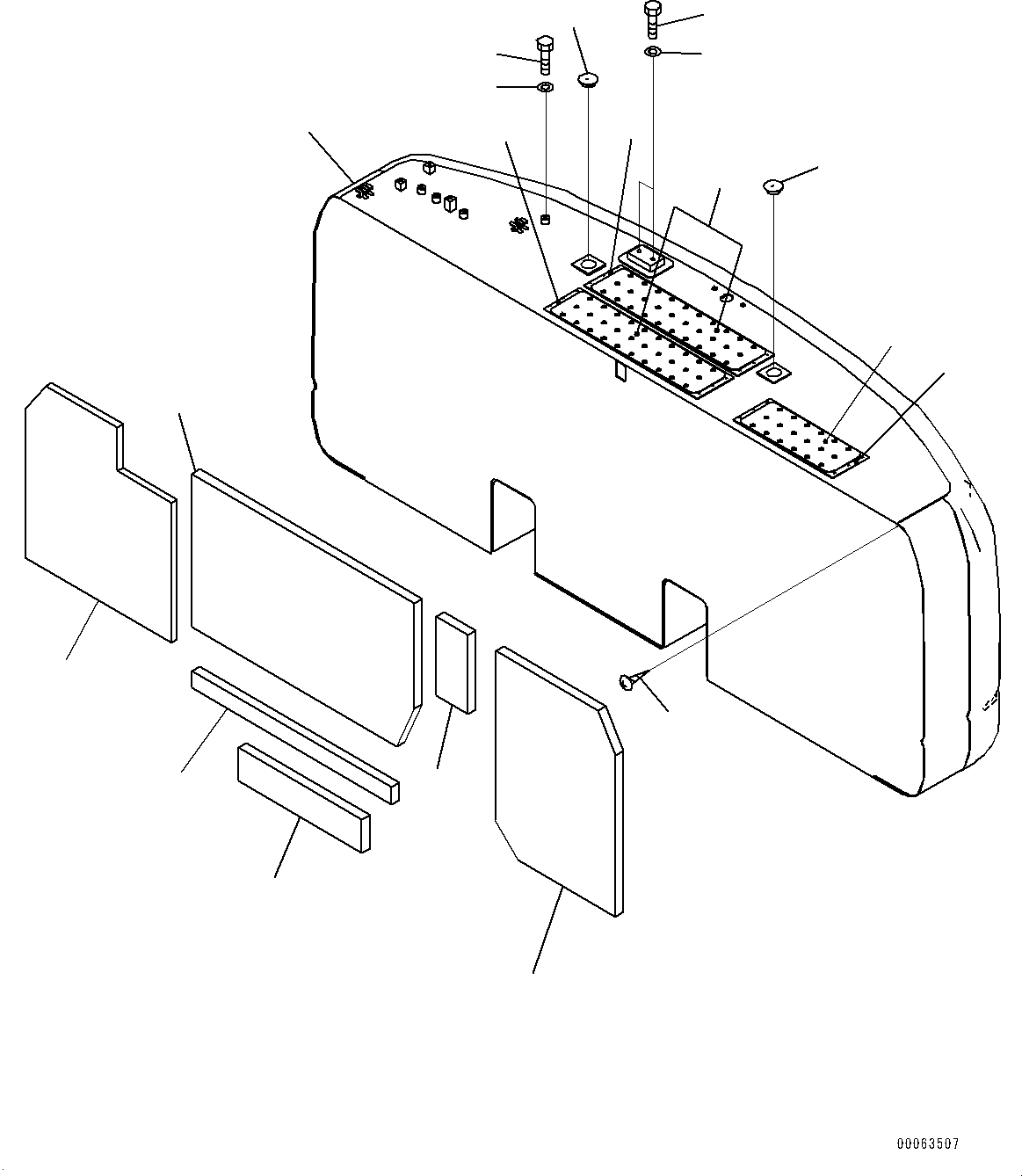 Excavators Komatsu / PC220-8 S/N 80377-UP(0000566C) / Counterweight (#80377-)(M025001 : M1510-004001)