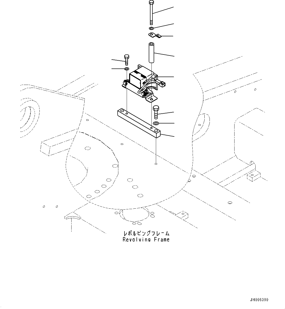 Excavators Komatsu / PC490LC-10 S/N 80001-UP(0000599C) / Travel Alarm (#80001-)(E005001 : E0420-001001)